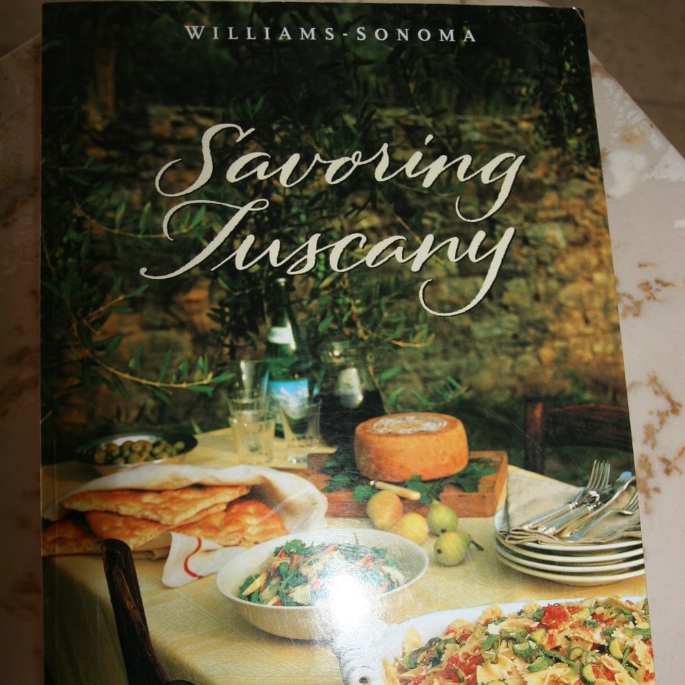 "Savoring Tuscany" cookbook